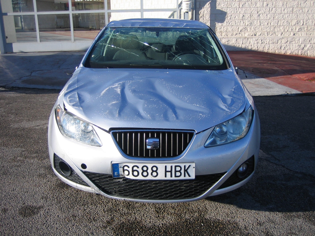 VISTA DELANTERA SEAT IBIZA 1.6 CR TDI 105CV