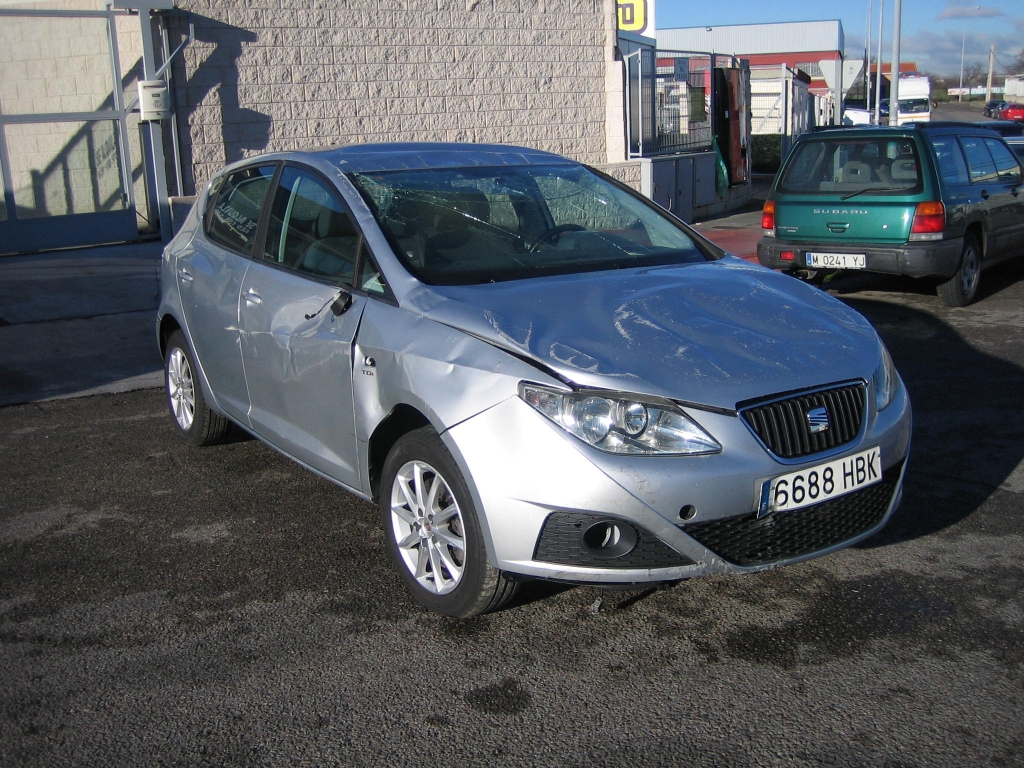 VISTA DELANTERA DERECHA SEAT IBIZA 1.6 CR TDI 105CV