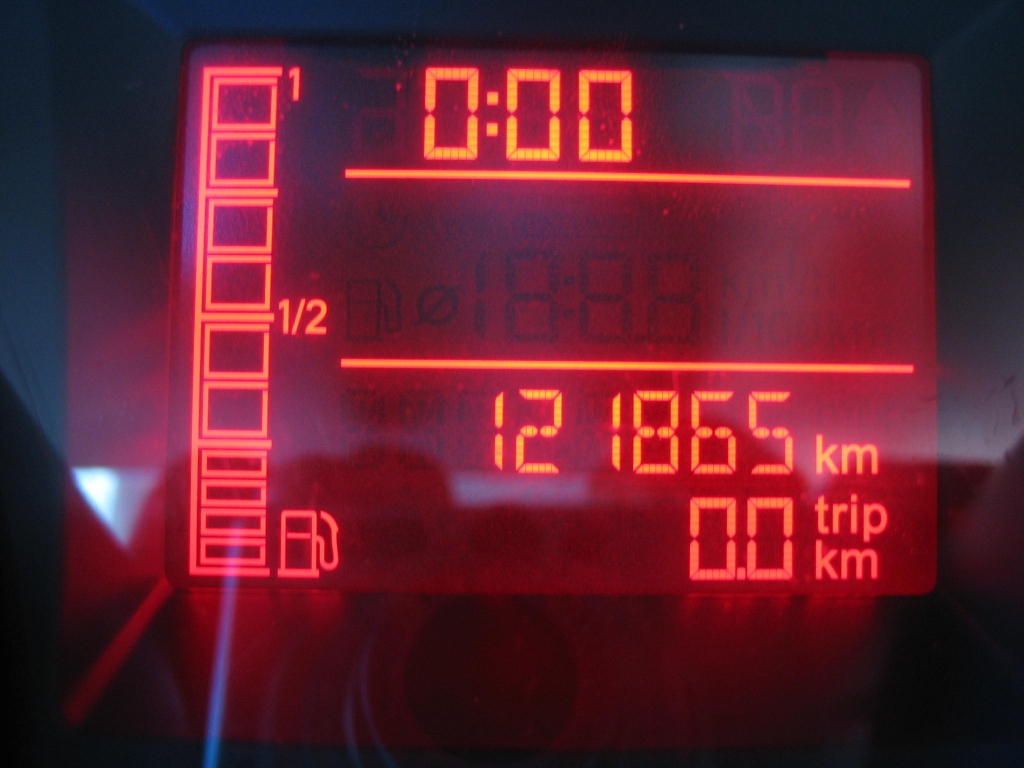 VISTA KM SEAT IBIZA 1.6 CR TDI 105CV