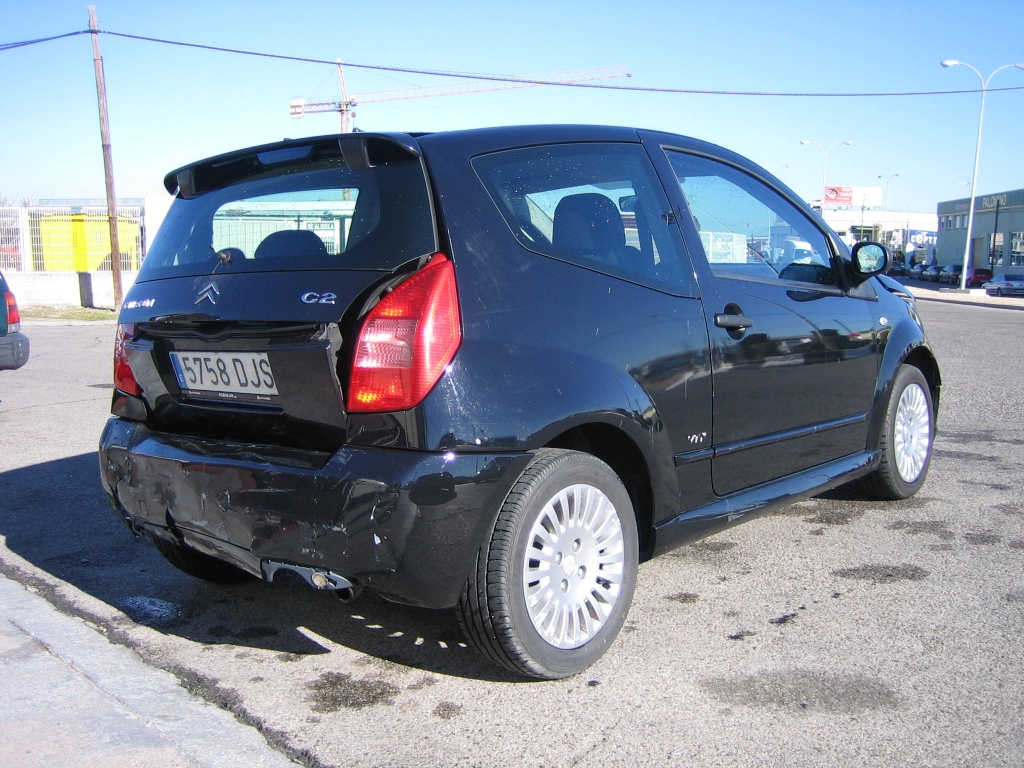VISTA TRASERA DERECHA CITROEN C-2 VTR 1.4 HDI 68CV 