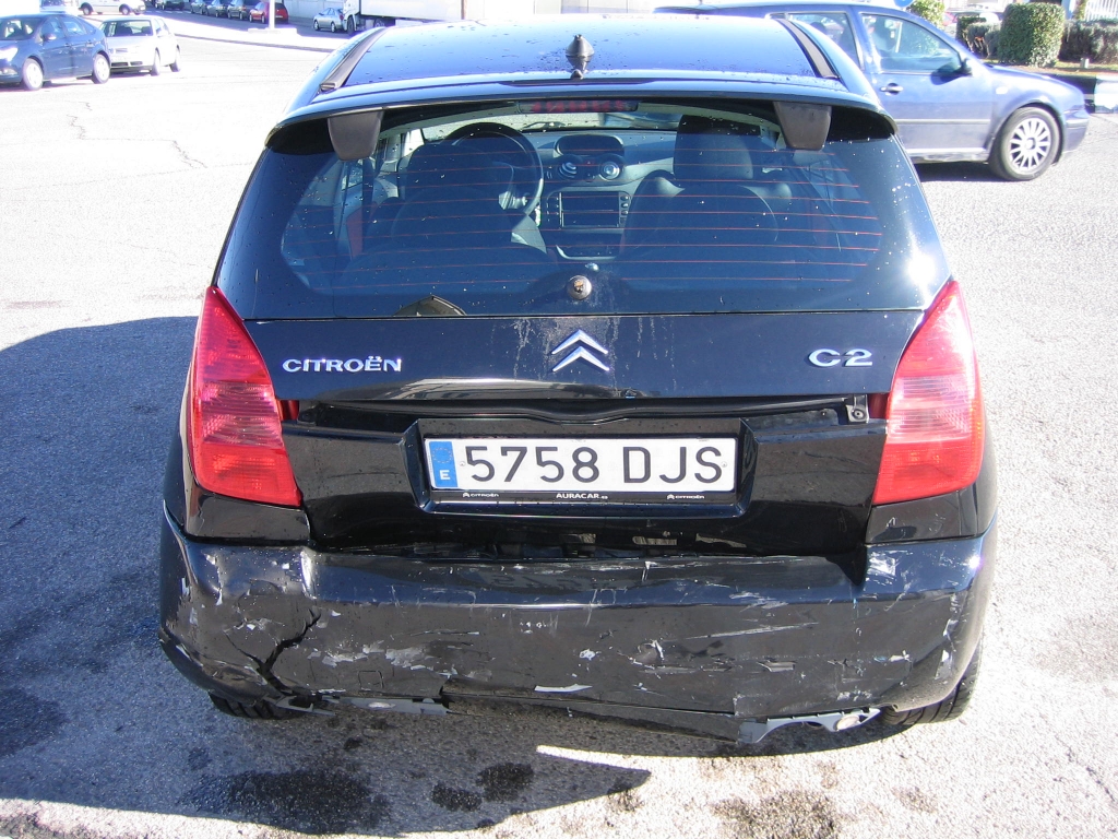 VISTA TRASERA CITROEN C-2 VTR 1.4 HDI 68CV 