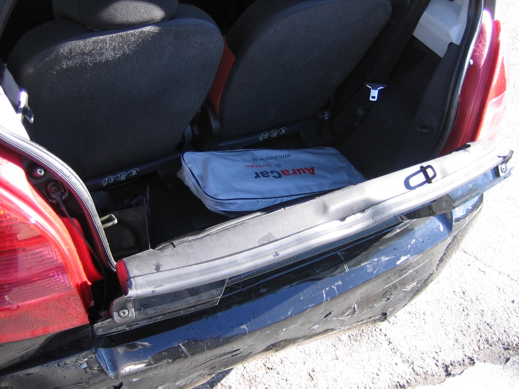 VISTA INTERIOR MALETERO 2 CITROEN C-2 VTR 1.4 HDI 68CV 