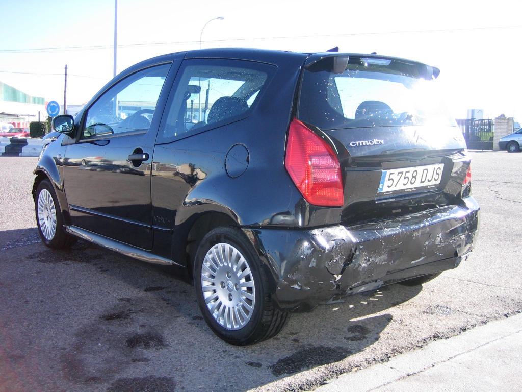 VISTA TRASERA IZQUIERDA CITROEN C-2 VTR 1.4 HDI 68CV 