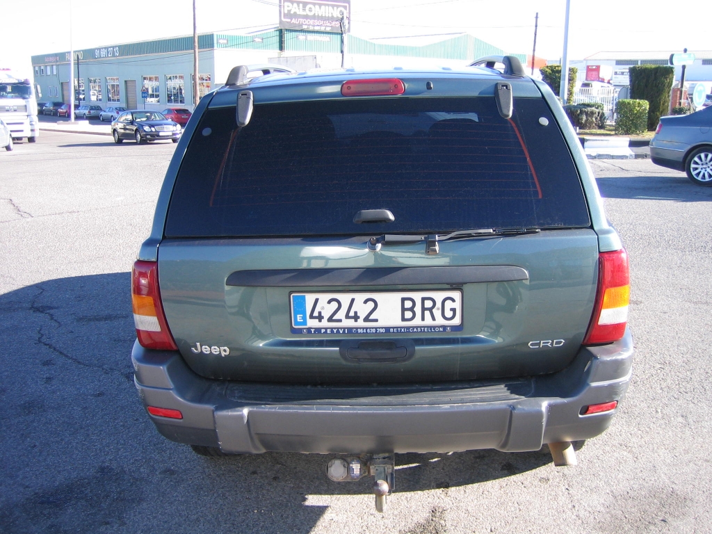 VISTA TRASERA JEEP CHEROKEE 2.7 CRDI 160CV AUTOMATICO 4X4