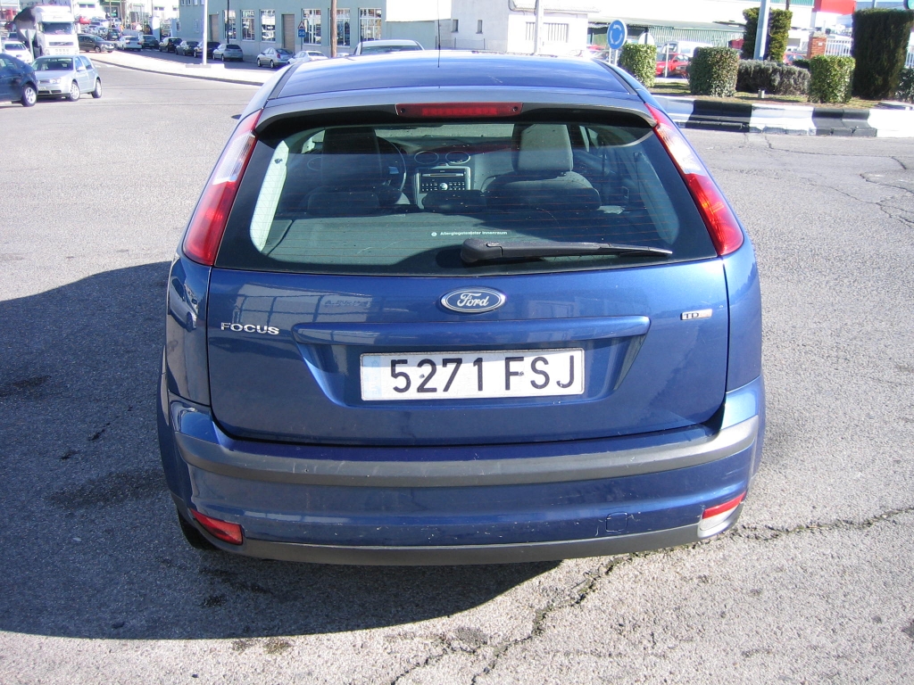 VISTA TRASERA FORD FOCUS 1.8 TDCI TREND 115CV