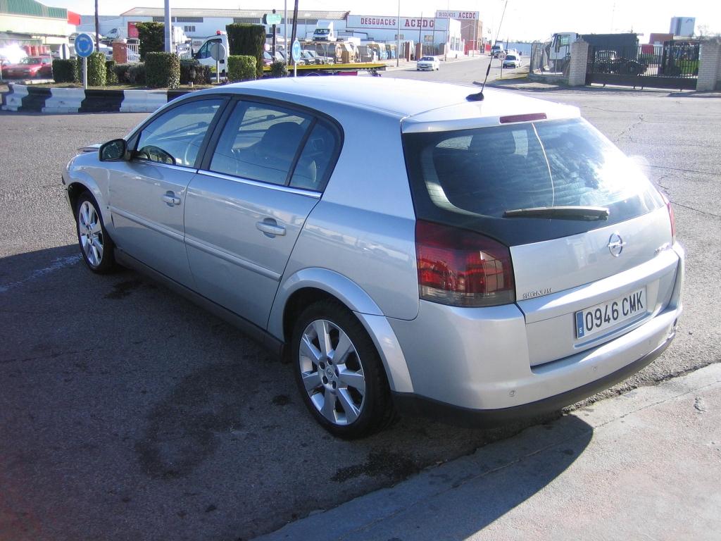 VISTA TRASERA IZQUIERDA OPEL SIGNUM 3.0 CDTI 177CV