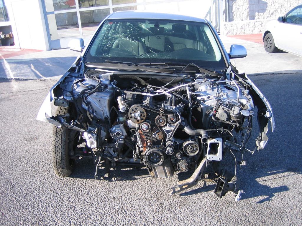 VISTA DELANTERA AUDI A-4 2.0 TDI 143CV