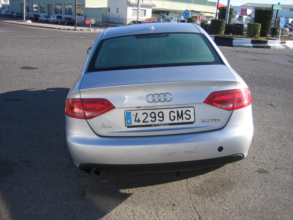 VISTA TRASERA AUDI A-4 2.0 TDI 143CV