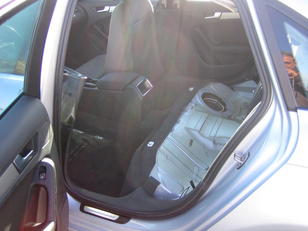 VISTA INTERIOR TRASERO AUDI A-4 2.0 TDI 143CV