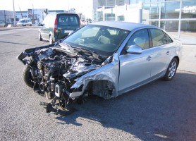 VISTA DELANTERA IZQUIERDA AUDI A-4 2.0 TDI 143CV VISTA DELANTERA IZQUIERDA AUDI A-4 2.0 TDI 143CV