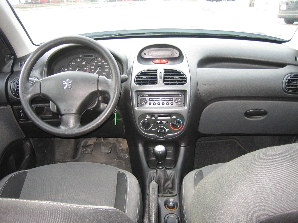 VISTA SALPICADERO PEUGEOT 206 X-LINE 1.4 HDI 70CV