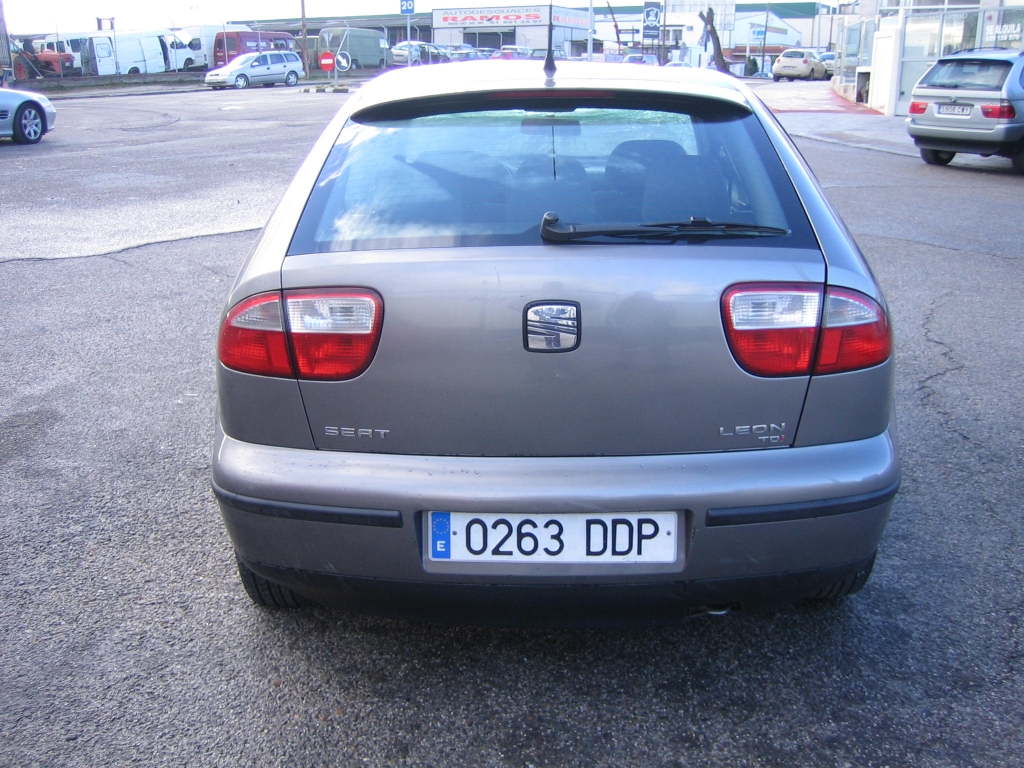 VISTA TRASERA SEAT LEON 1.9 TDI 110CV 