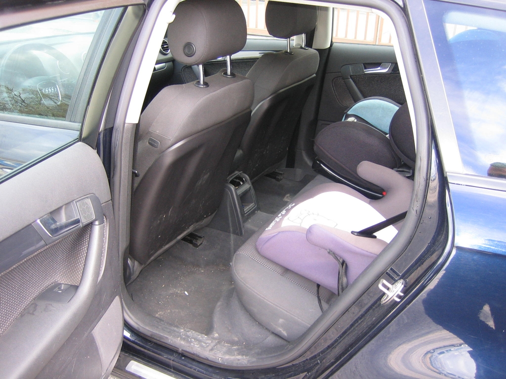 VISTA INTERIOR TRASERO AUDI A-3 SPORTBACK 2.0 TDI 170CV DSG