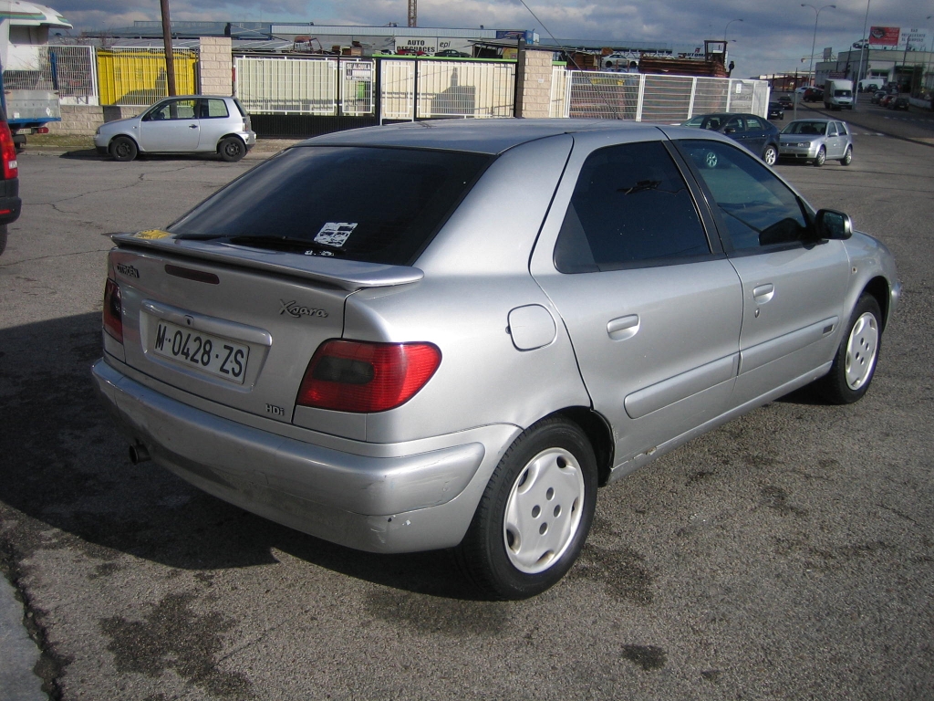 VISTA TRASERA DERECHA CITROEN XSARA 2.0 HDI 90CV