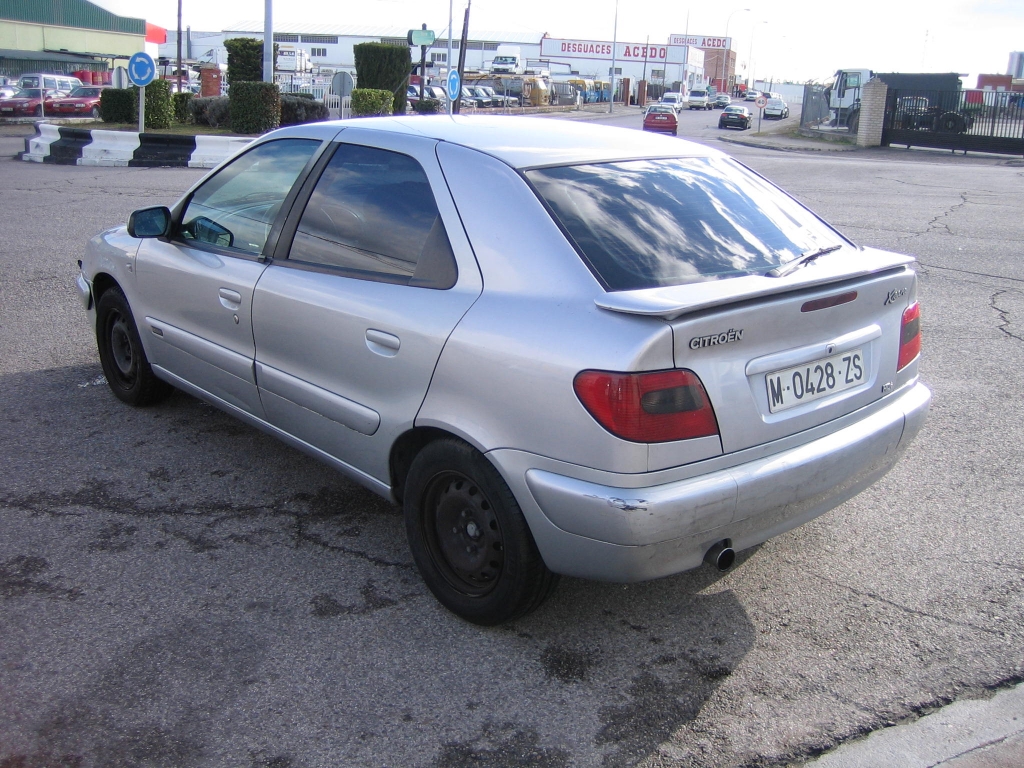 VISTA TRASERA IZQUIERDA CITROEN XSARA 2.0 HDI 90CV