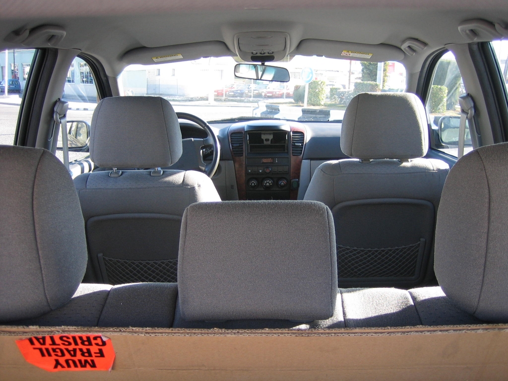 VISTA INTERIOR KIA SORENTO 2.5 CRDI 140CV 4X4