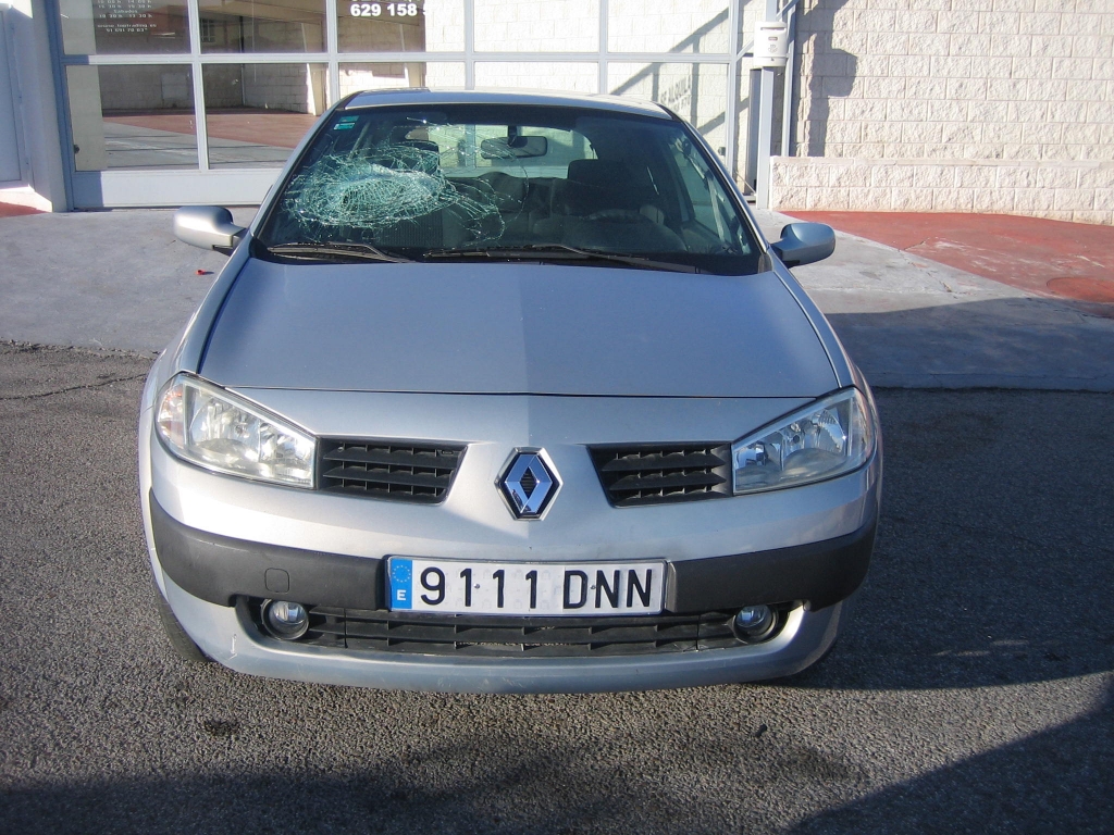 VISTA DELANTERA RENAULT MEGANE 1.5 DCI 81CV