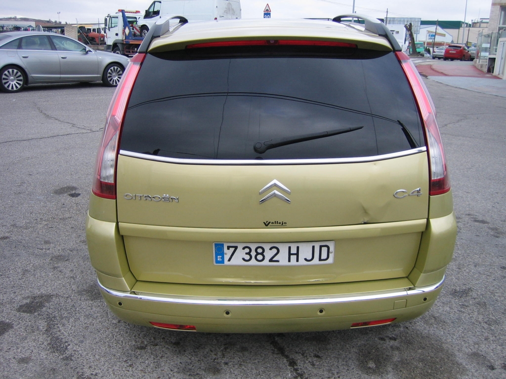 VISTA TRASERA CITROEN C-4 PICASSO 2.0 HDI 136CV