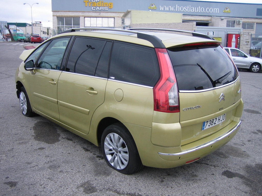 VISTA TRASERA IZQUIERDA CITROEN C-4 PICASSO 2.0 HDI 136CV