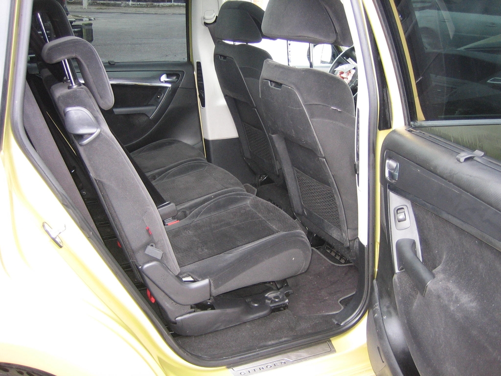VISTA INTERIOR TRASERO 2 CITROEN C-4 PICASSO 2.0 HDI 136CV