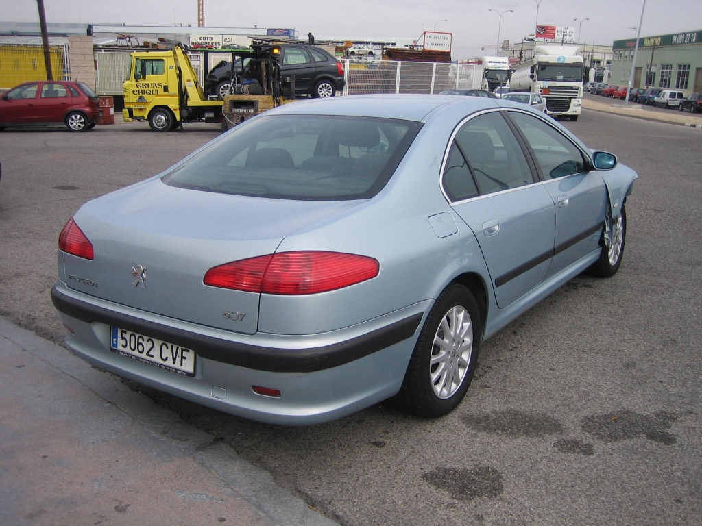 VISTA TRASERA DERECHA PEUGEOT 607 2.2 HDI 133CV