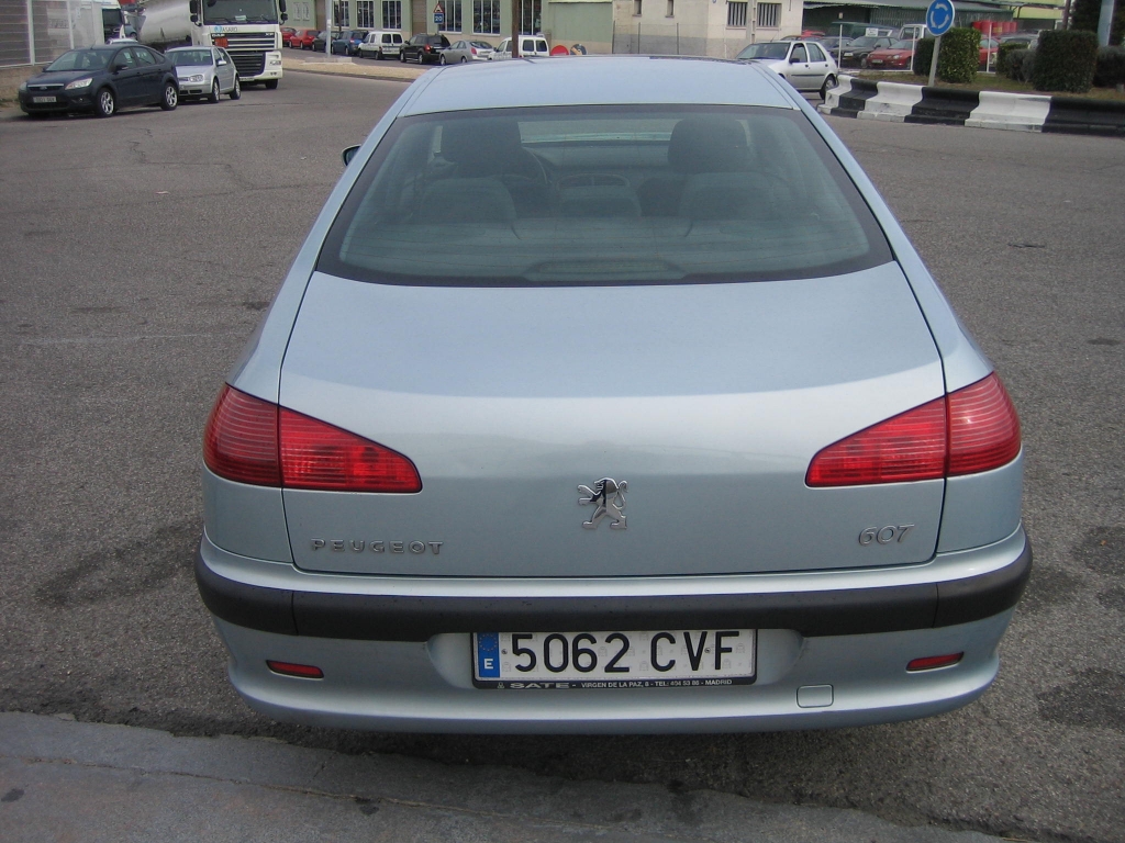 VISTA TRASERA PEUGEOT 607 2.2 HDI 133CV