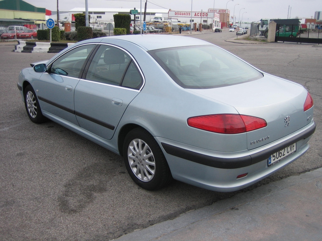 VISTA TRASERA IZQUIERDA PEUGEOT 607 2.2 HDI 133CV