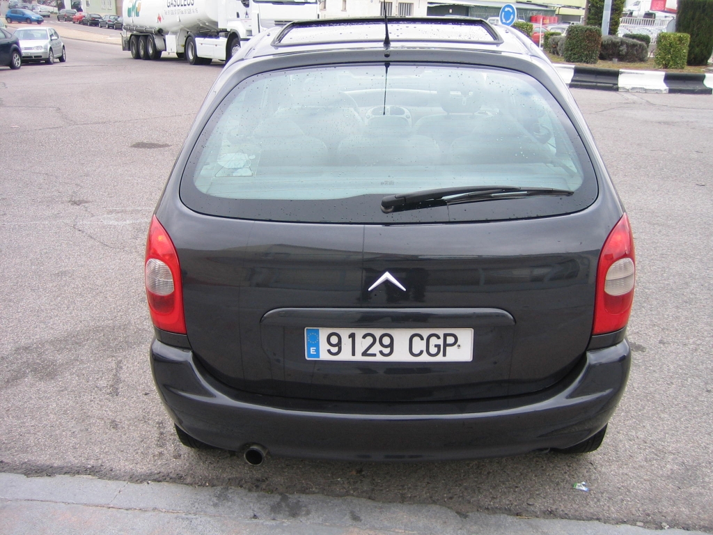 VISTA TRASERA CITROEN XSARA PICASSO 2.0 HDI 90CV EXCLUSIVE
