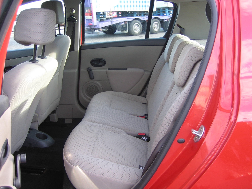 VISTA INTERIOR TRASERA RENAULT CLIO 1.5 DCI 85CV