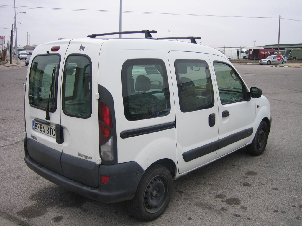 VISTA TRASERA DERECHA RENAULT KANGOO 1.9 DCI 80CV COMBI