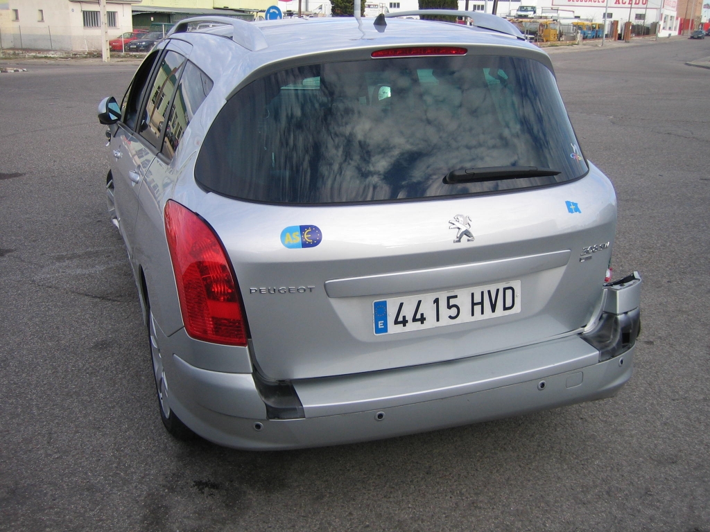 VISTA TRASERA PEUGEOT 308 SW 8L ACTIVE 1.6 HDI 115CV