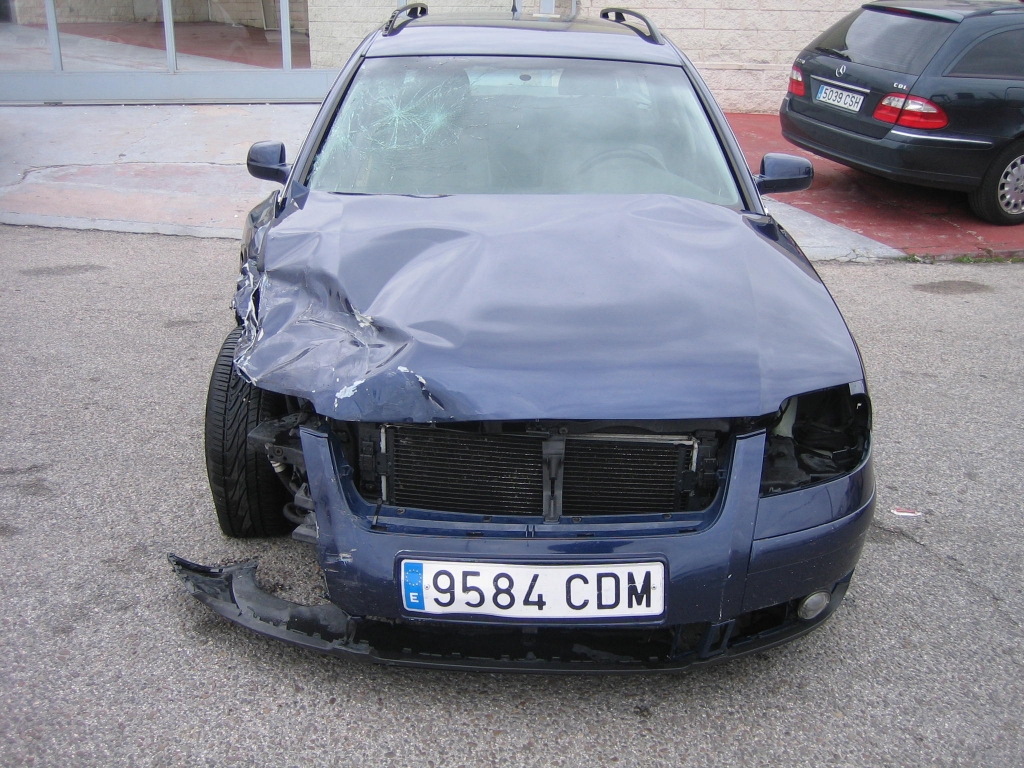 VISTA DELANTERA VOLKSWAGEN PASSAT 1.9 TDI VARIANT 4-MOTION 130CV