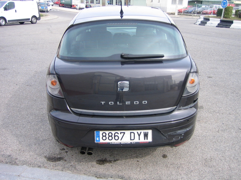 VISTA TRASERA SEAT TOLEDO 2.0 TDI 140CV DSG
