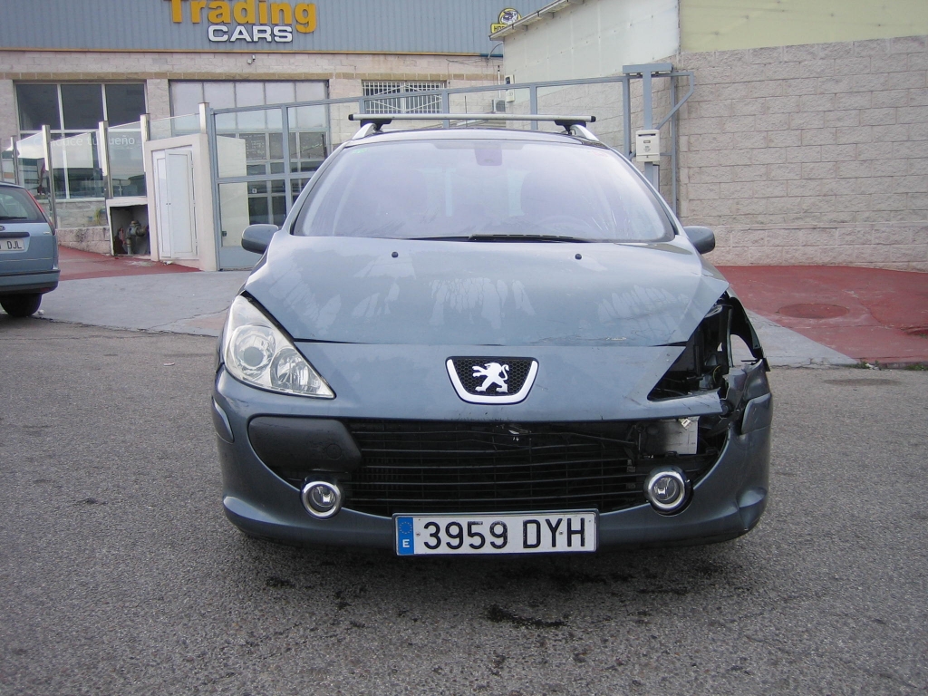VISTA DELANTERA PEUGEOT 307 SW 1.6 HDI 110CV 7 PLAZAS