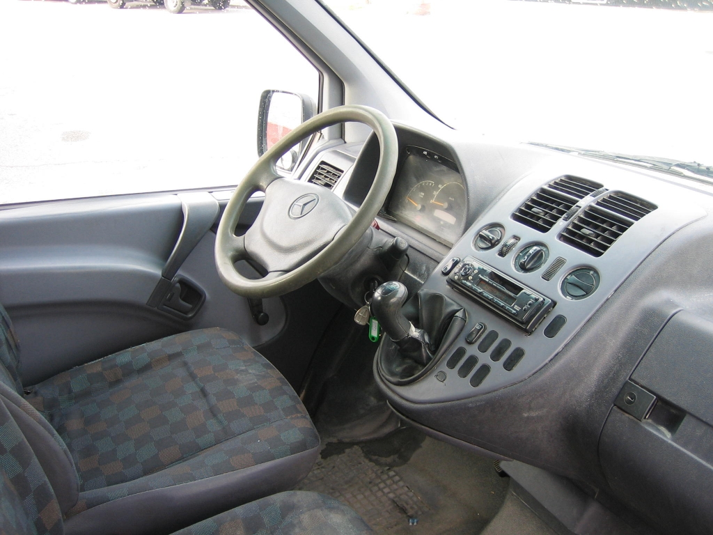 VISTA SALPICADERO MERCEDES BENZ VITO 110 CDI 102CV 6 PLAZAS