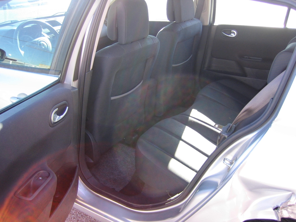 VISTA INTERIOR TRASERO RENAULT MEGANE 1.9 DCI 120CV