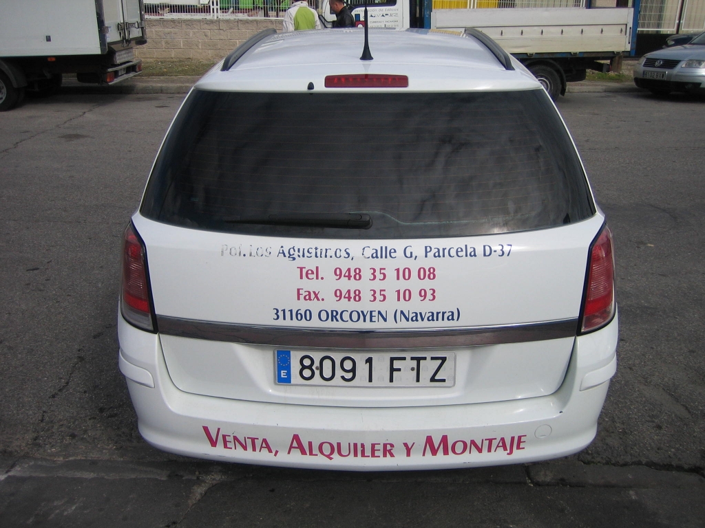 VISTA TRASERA OPEL ASTRA STATION WAGON 1.7 CDTI 100CV