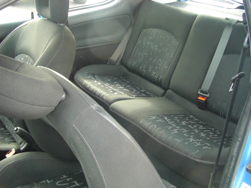 VISTA INTERIOR TRASERO PEUGEOT 206 XS 1.9 HDI 90CV
