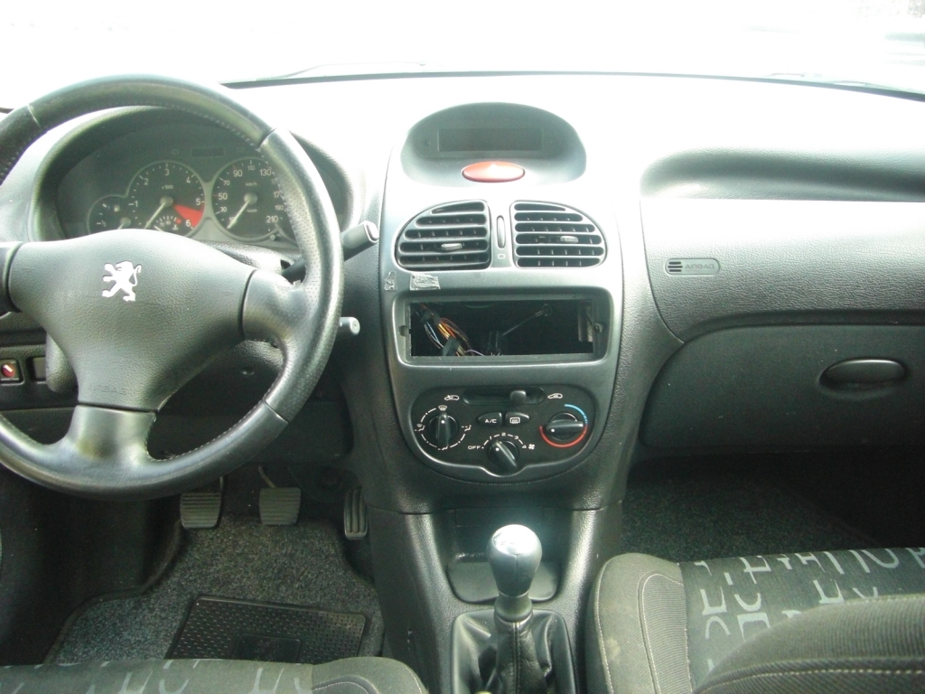VISTA SALPICADERO PEUGEOT 206 XS 1.9 HDI 90CV