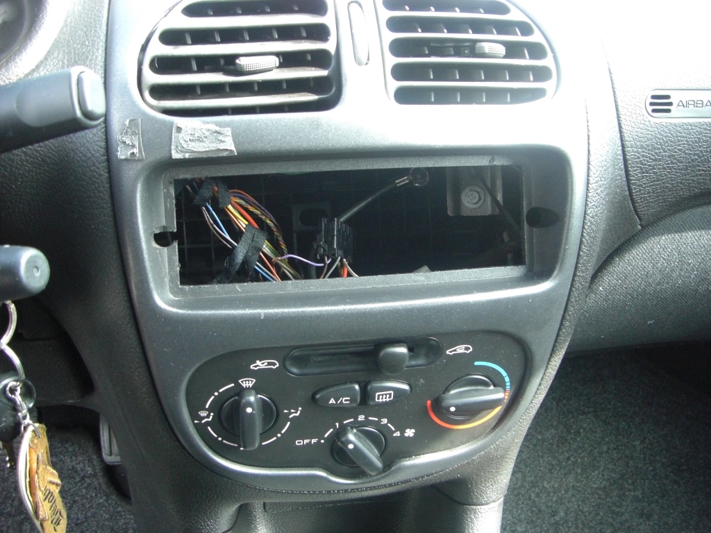 VISTA A/C PEUGEOT 206 XS 1.9 HDI 90CV