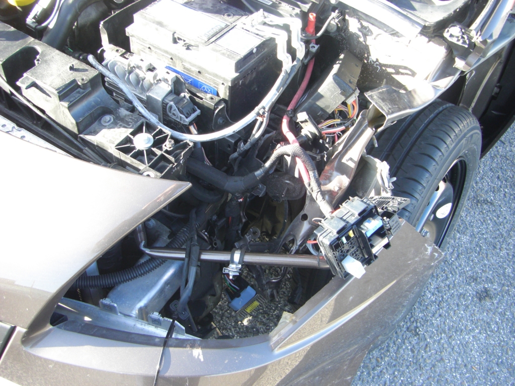 VISTA GOLPE 2 VISTA INTERIOR TRASERO RENAULT SCENIC 1.5 DCI DINAMIQUE 105CV