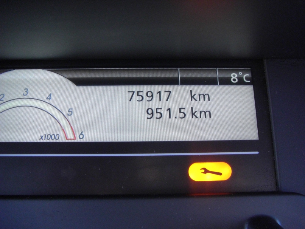 VISTA KM VISTA INTERIOR TRASERO RENAULT SCENIC 1.5 DCI DINAMIQUE 105CV