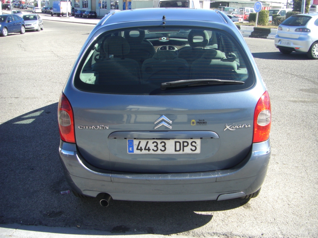 VISTA TRASERA CITROEN XSARA PICASSO 1.6 HDI 108CV