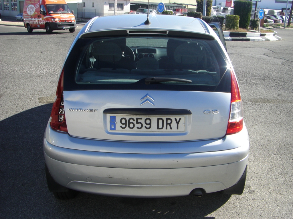 VISTA TRASERA CITROEN C-3 1.4 HDI SX PLUS 68CV