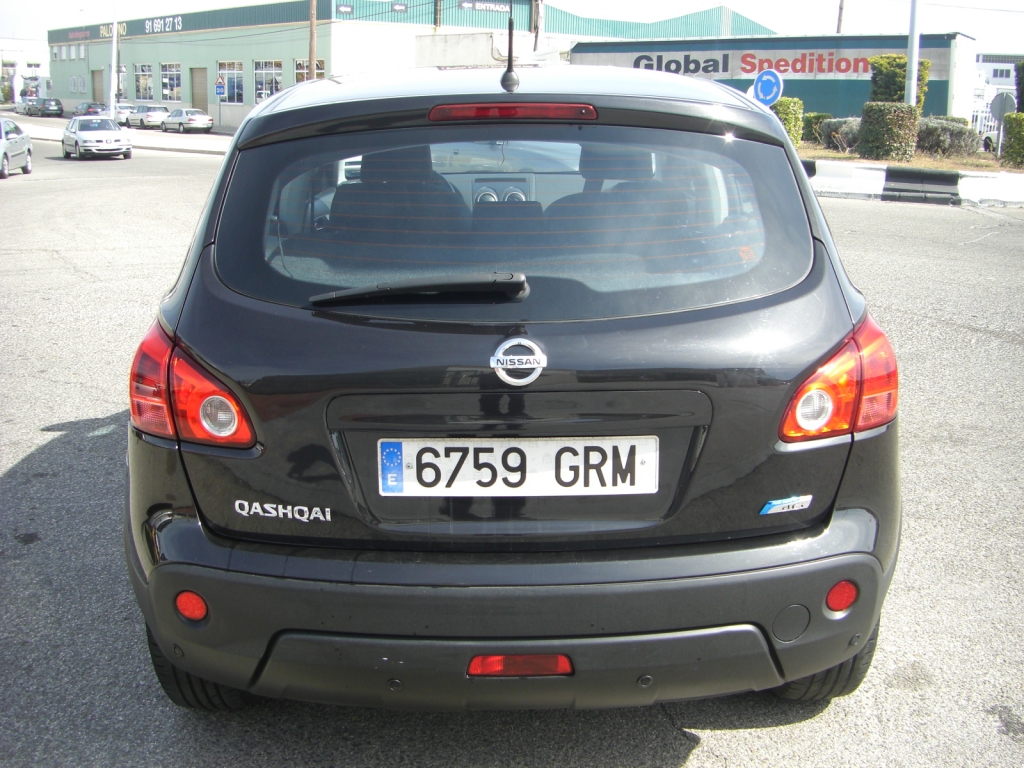 VISTA TRASERA NISSAN QASQAI 1-5 DCI 106CV