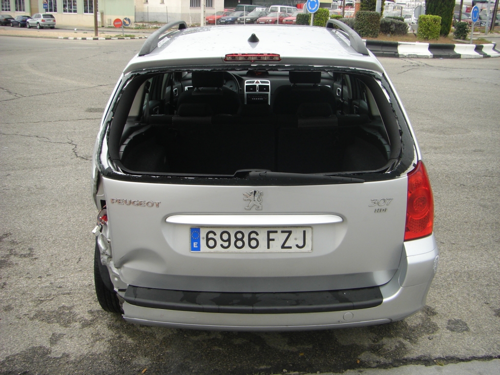 VISTA TRASERA PEUGEOT 307 SW BREAK 1.6 110CV