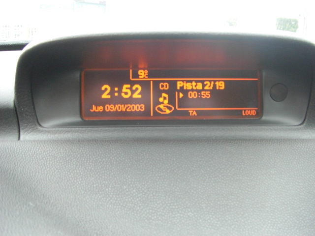 VISTA PANTALLA MULTI  PEUGEOT 307 SW BREAK 1.6 110CV