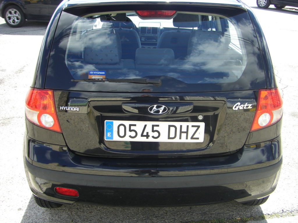 VISTA TRASERA HYNDAI GETZ 1.5 DCI 82CV