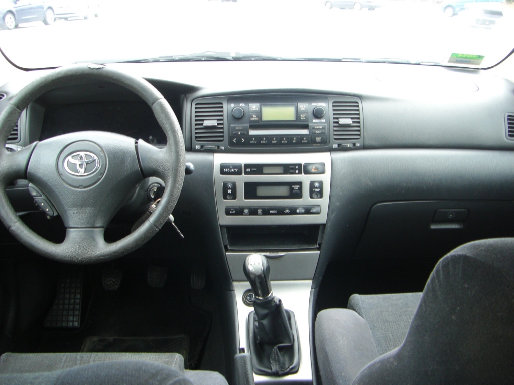 VISTA SALPICADERO TOYOTA COROLLA 1.6 GASOLINA 110CV