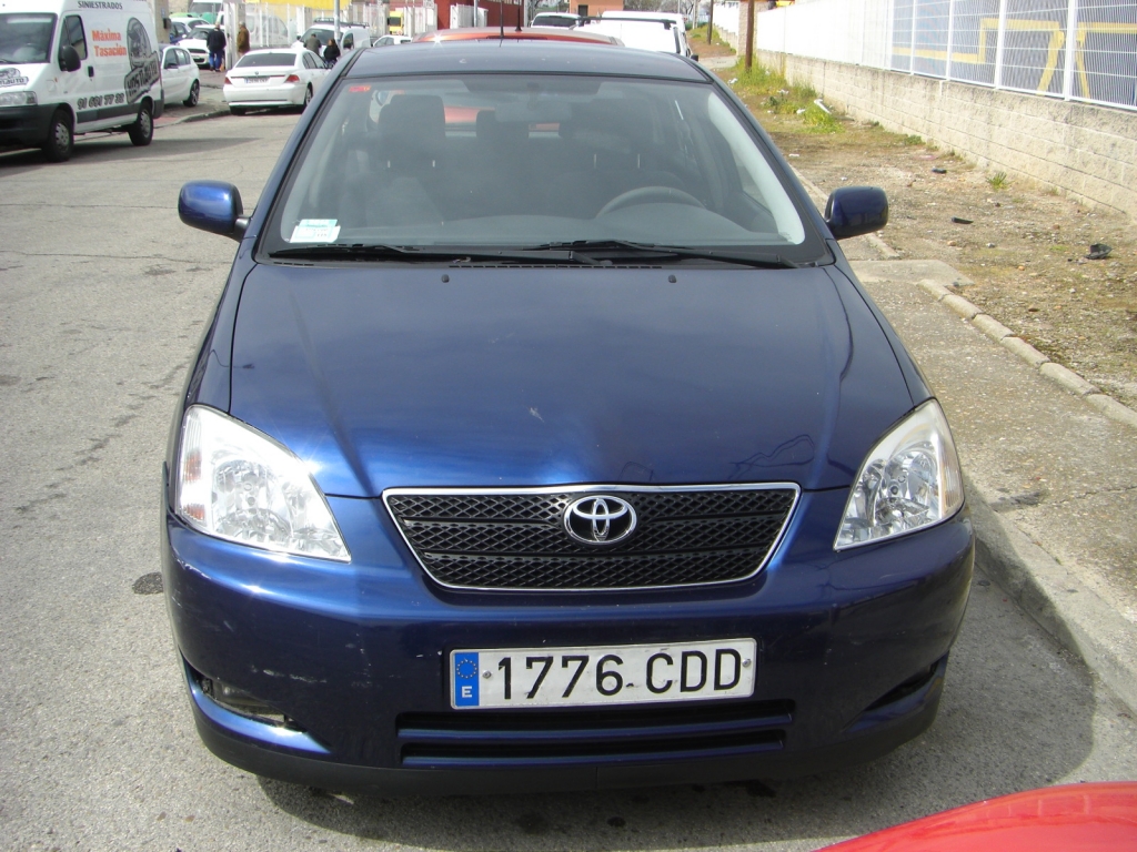 VISTA DELANTERA TOYOTA COROLLA 1.6 GASOLINA 110CV